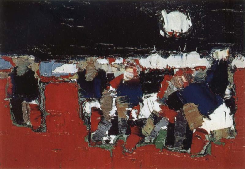 Footballer, Nicolas de Stael